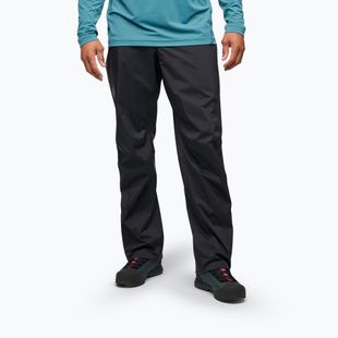 Herren Regenhose Black Diamond Fineline Stretch FZ schwarz