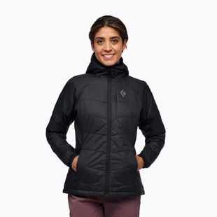 Gefütterte Damenjacke Black Diamond Solution 2.0 Hoody black