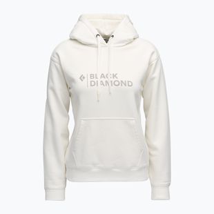 Black Diamond Mini Stacked Po Hoody für Frauen off white
