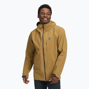 Black Diamond Highline Stretch Shell Flachs Regenjacke für Herren