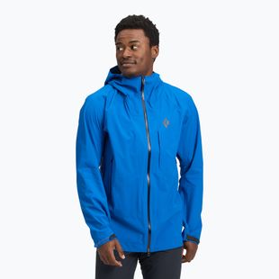 Herren Black Diamond Highline Stretch Shell Regenjacke drifter blau