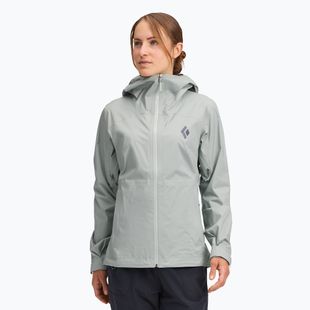Damen Regenjacke Black Diamond Fineline Stretch agave