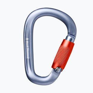 Karabiner Black Diamond Pearlock Twistlock gray