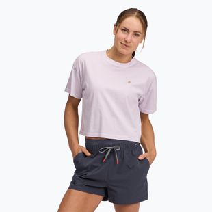 Frauen Black Diamond Crops Tee weich lila