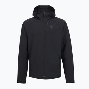 Herrenpullover Black Diamond Coefficient Storm Full Zip Hoody black