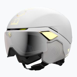 Skihelm BOGNER St.Moritz MIPS mono matt white gold