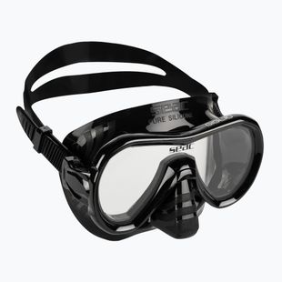 Tauchermaske Taucherbrille SEAC Giglio black