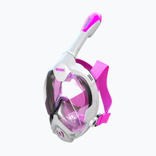 Vollgesichtsmaske für Kinder SEAC Magica White/Pink