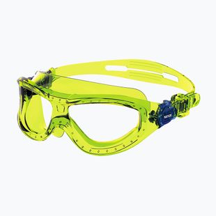 Kinderschwimmmaske SEAC Matt matt lime/clear