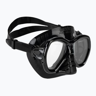 Schnorchelset SEAC Elba black
