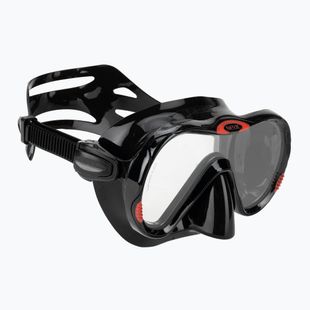 Schnorchelmaske Seac Boss black/red