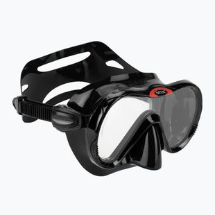 Schnorchelmaske Seac Boss black/silver