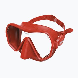 Tauchmaske SEAC Pura Antifog red
