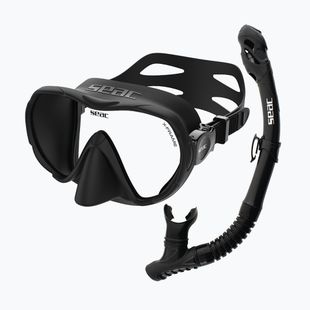 Schnorchelset SEAC X-Frame Combo black