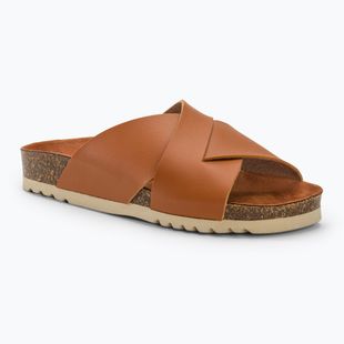 Slides Schlappen  Damen Scholl Vivian Synleavb cognac