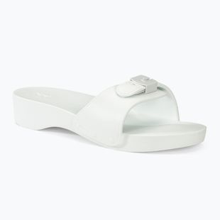 Slides Schlappen  Damen Scholl Pescura Heel Aqua Eva off white