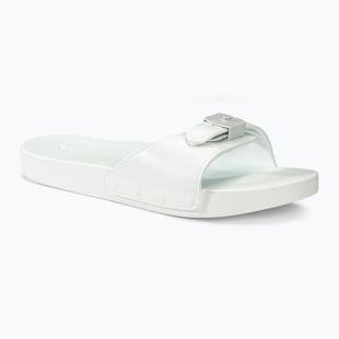 Slides Schlappen  Damen Scholl Pescura Flat Aqua Eva off white
