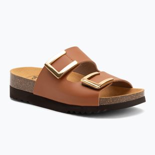 Damen-Flip-Flops Scholl Monterey 2 Riemen Ad Med camel
