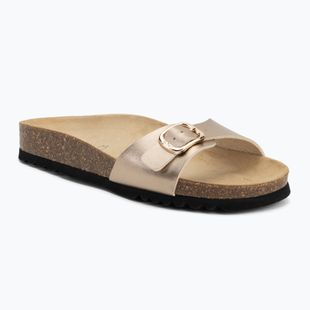 Scholl Estelle Laminated taupe Damen-Flip-Flops