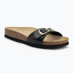 Scholl Estelle Laminated schwarz Damen-Flip-Flops