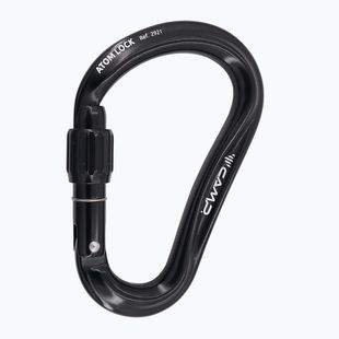 Kletterkarabiner CAMP Atom Lock black
