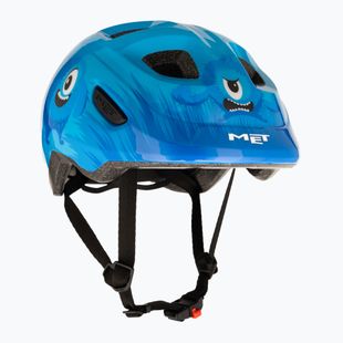 Fahrrad Helm Kinder MET Hooray blue monster glossy