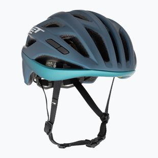 Fahrrad Helm MET Estro Mips navy/teal matt