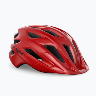 Fahrradhelm MET Crossover red matt