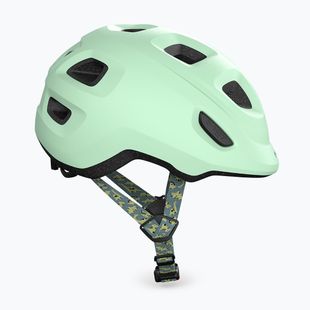 Fahrradhelm Kinder MET Hooray dusted green Matt