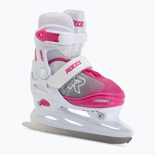 Kinderschlittschuhe Roces Jokey Ice X white/pink
