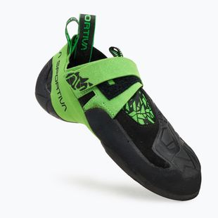 La Sportiva Skwama Vegan schwarz/flash green Herren Kletterschuh
