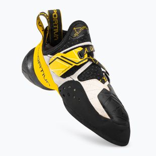 La Sportiva Herren Solution Kletterschuhe weiß und gelb 20G000100