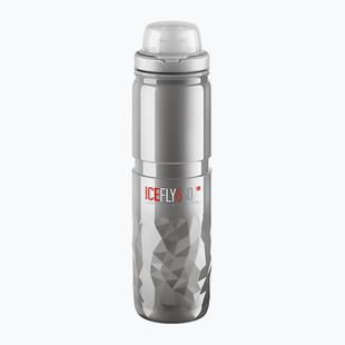 Elite Ice Fly Fahrradflasche 650 ml klar