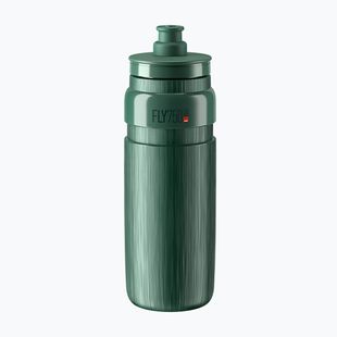 Fahrrad Wasserflasche Elite FLY Tex 750 ml dark green/grey logo