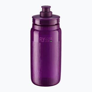 Elite FLY Tex 550 ml klar/violett Fahrradflasche