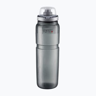 Fahrrad-Trinkflasche Elite FLY Tex MTB 950 ml transparent grey