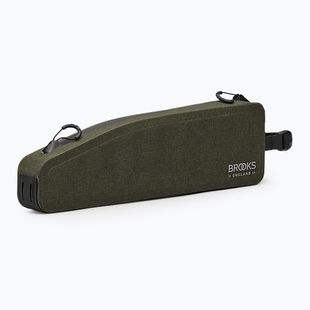 Fahrradtasche für den Rahmen Brooks England Scape Long Top 1,5 l mud green