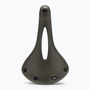 Fahrradsattel Brooks England C17 Carved mud green