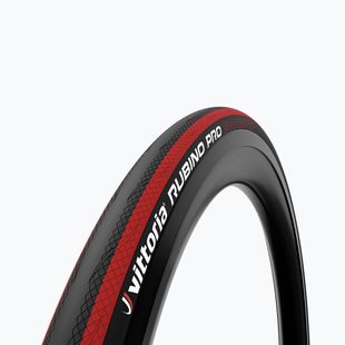 Vittoria Rubino Pro G2.0 700x25C rollend schwarz/rot Reifen 11A.00.137