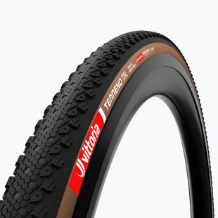 Fahrradreifen Vittoria Terreno T30 G2.0 TLR Gravel Endurance 700x37c Schwarz/Braun