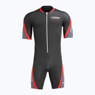 Neoprenanzug für Herren Cressi Playa Shorty 2.5 mm black/red