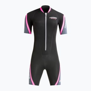 Cressi Playa Shorty 2.5 mm Damen Neoprenanzug schwarz/rosa
