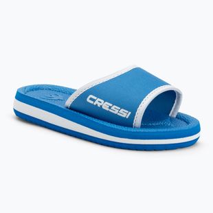 Cressi Lipari azurblaue/weiße Kinder-Flip-Flops