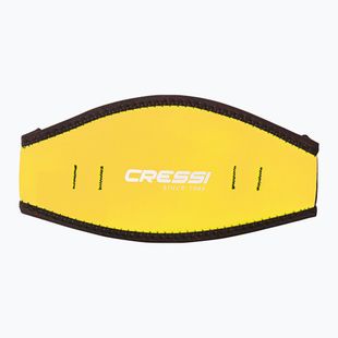 Cressi Neopren Maskenband Abdeckung gelb