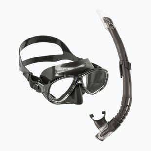 Cressi Marea + Gamma schwarzes Tauchset