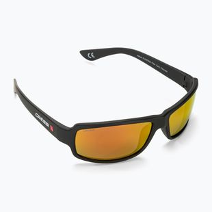 Cressi Ninja Floating schwarz/orange verspiegelte Sonnenbrille