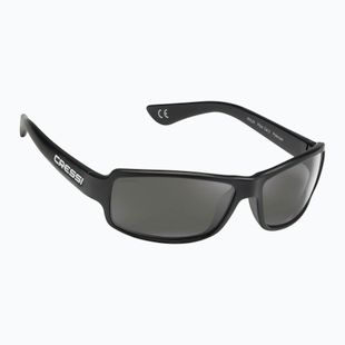 Cressi Ninja glänzende schwarze Sonnenbrille