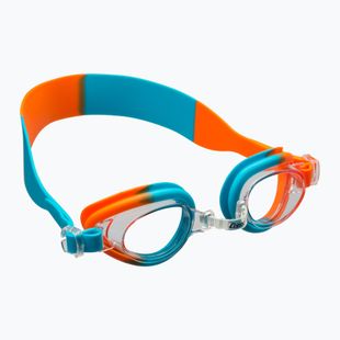 Cressi Starfish rot/azurblaue Kinder-Schwimmbrille