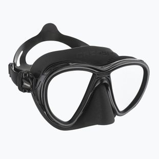 Cressi Quantum Ultravision schwarz/silberne Tauchmaske