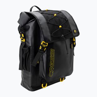 Cressi Venom Dry Backpack 30 l schwarz/gelb